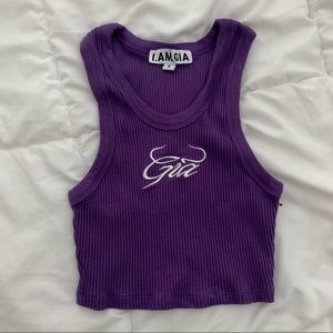 Iamgia vea top purple size small